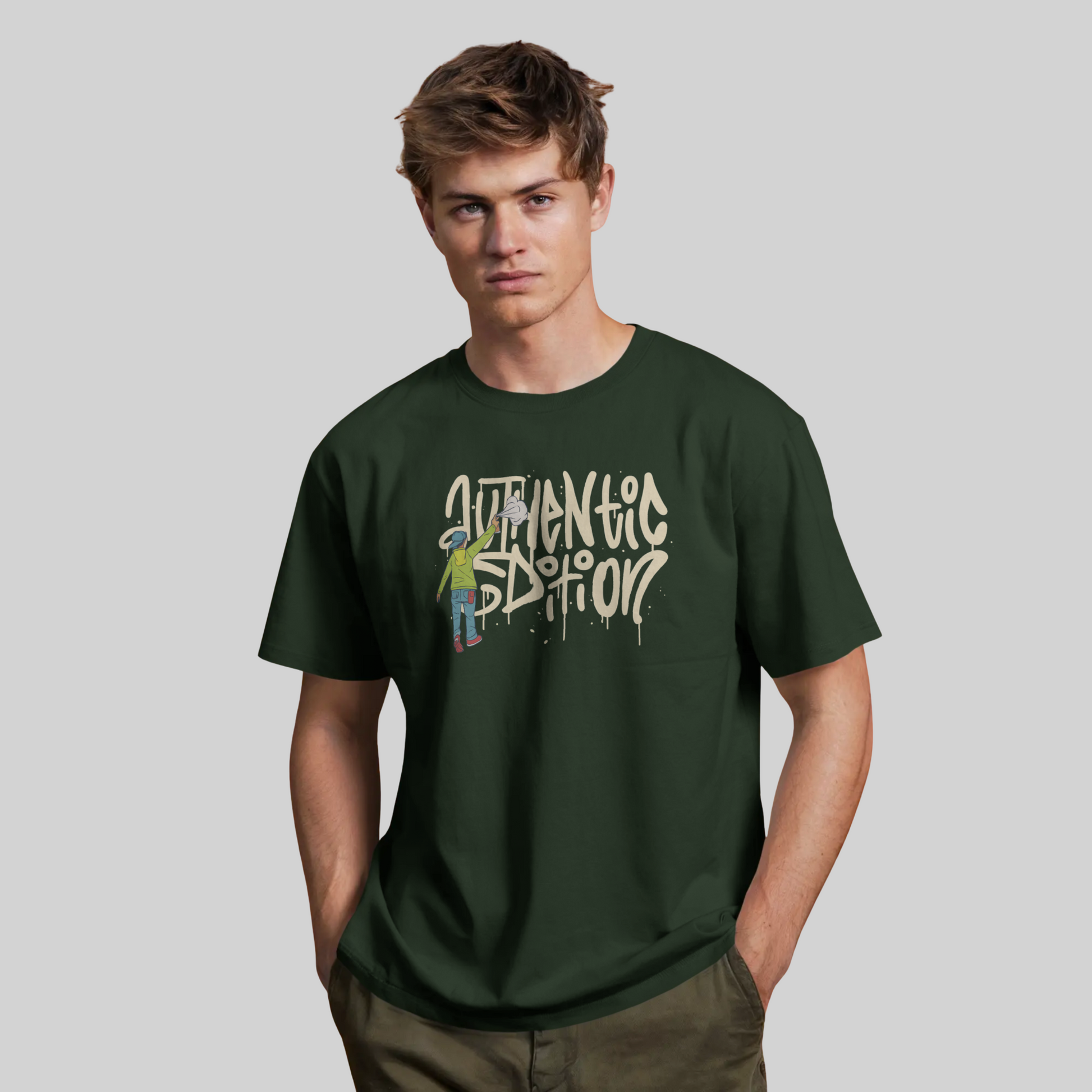 Authentic Edition Half Sleeve T-Shirt