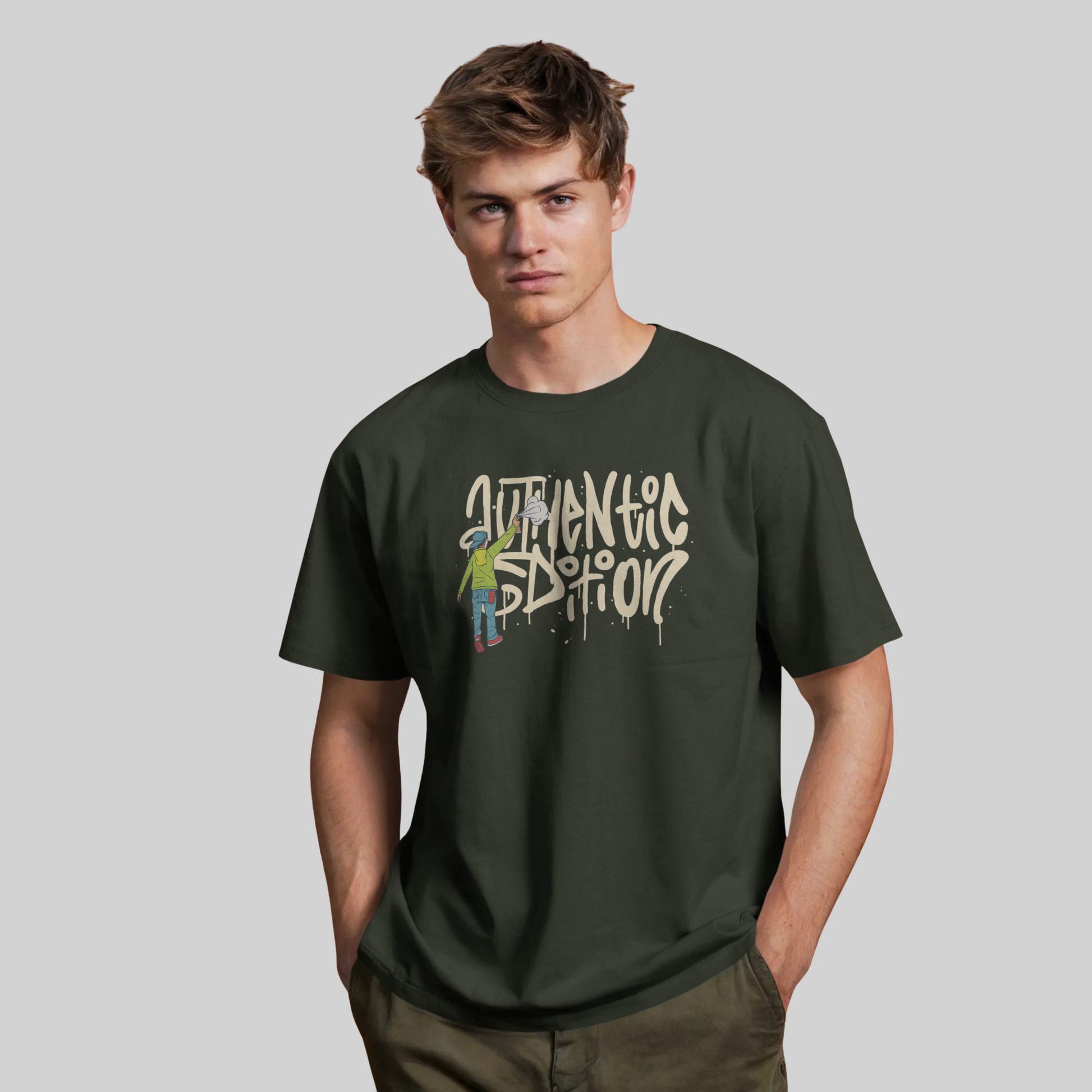 Authentic Edition Half Sleeve T-Shirt