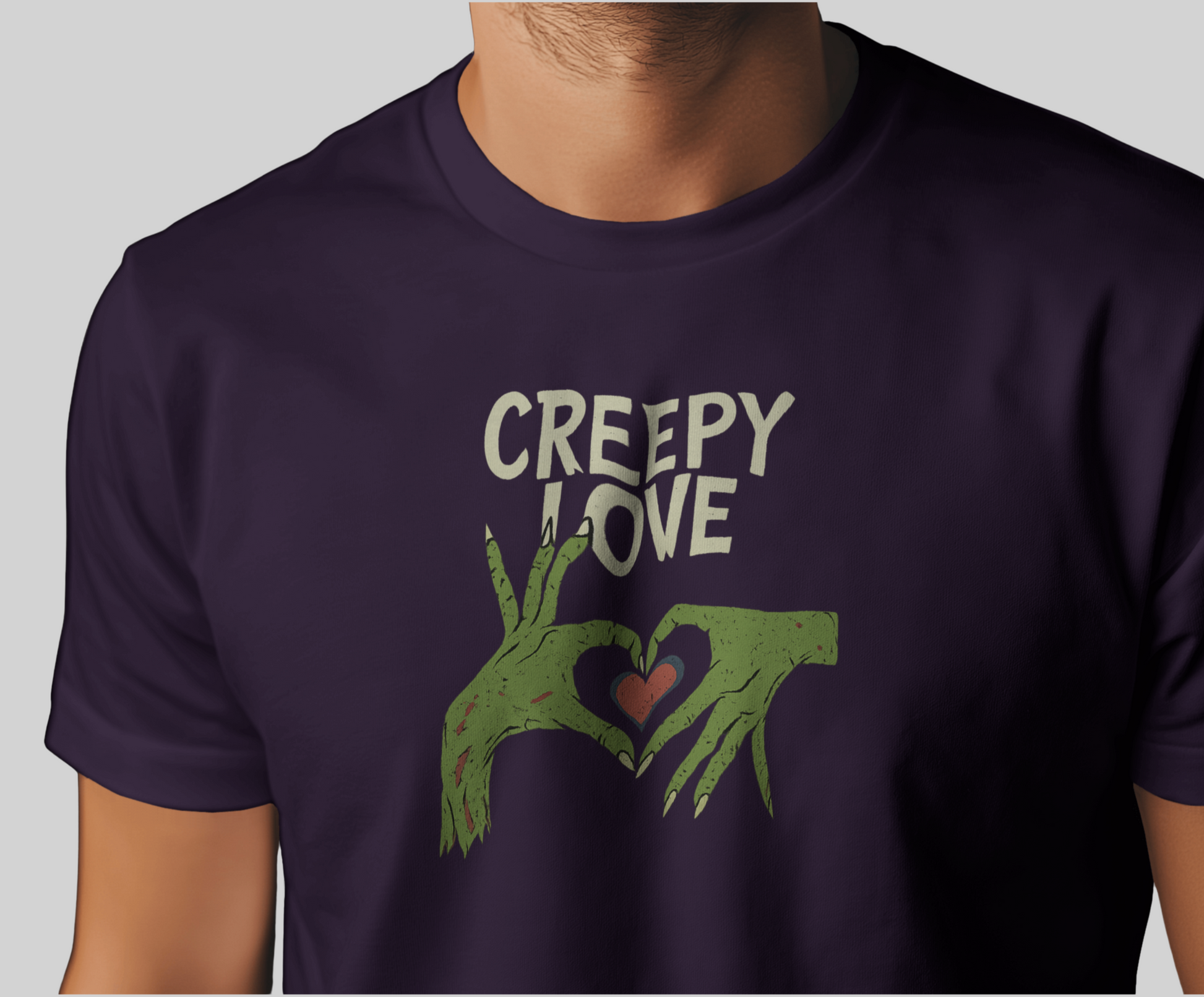 Creepy Love Half Sleeve T-Shirt
