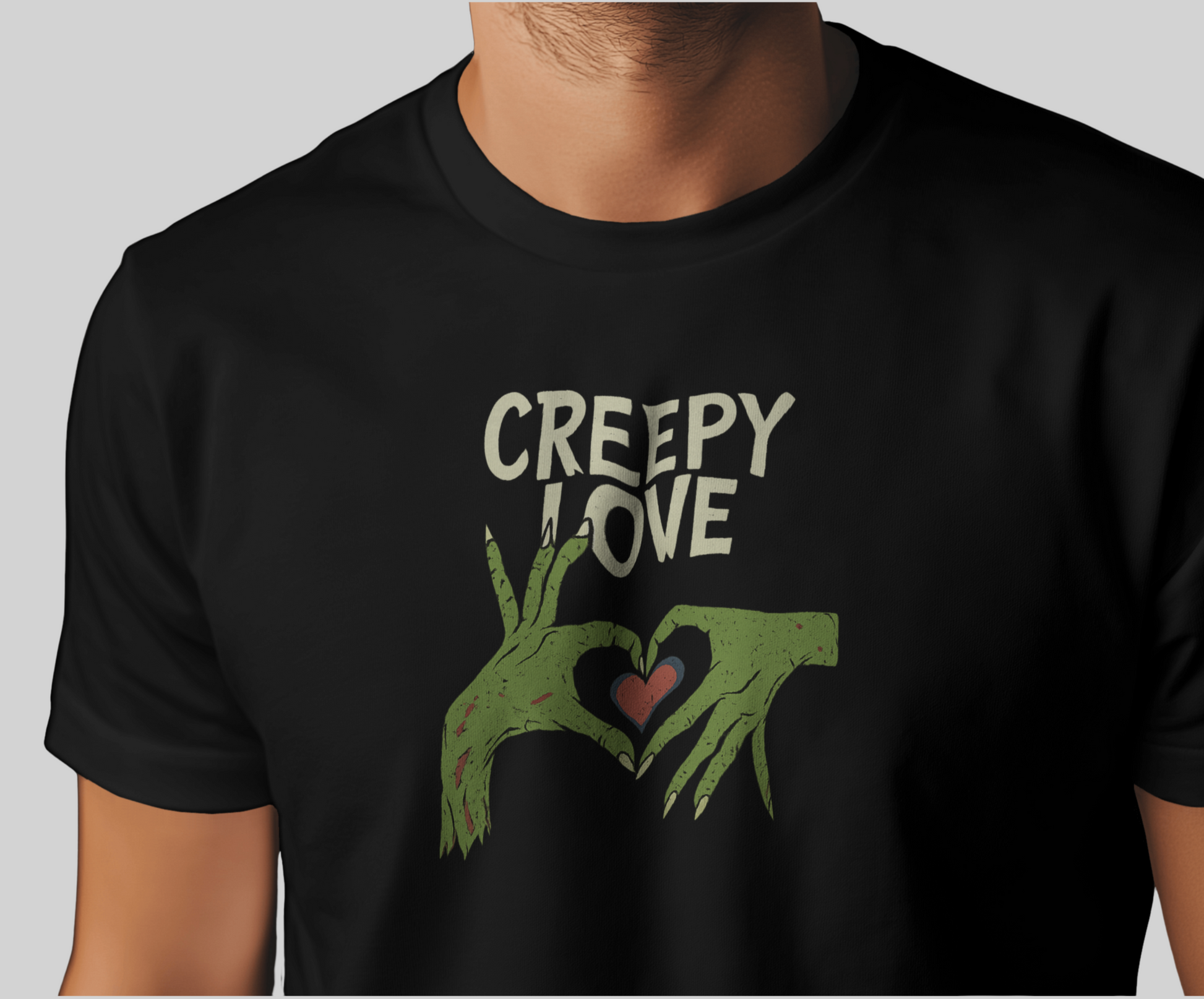 Creepy Love Half Sleeve T-Shirt
