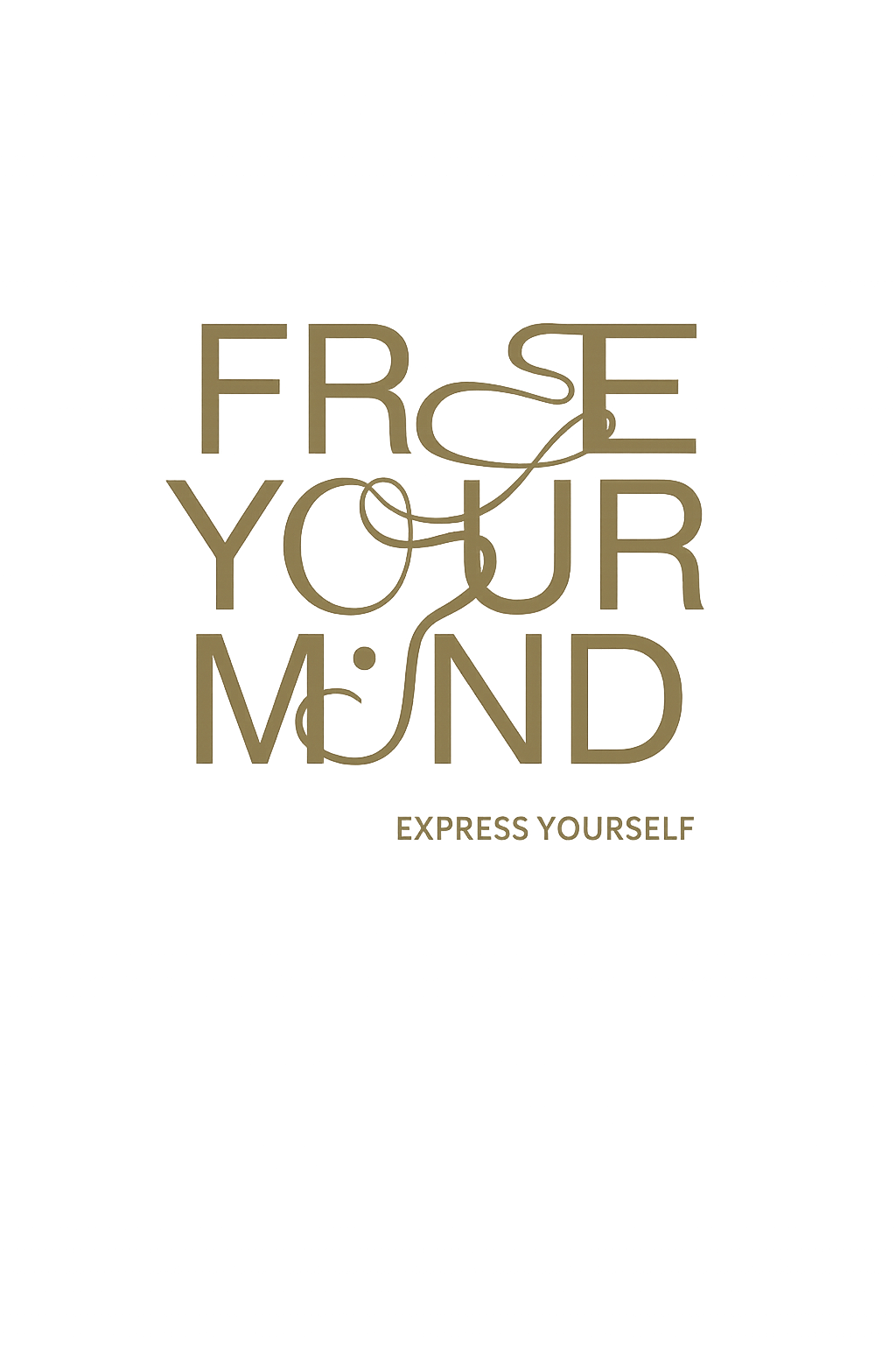 Free Your Mind Half Sleeve T-Shirt