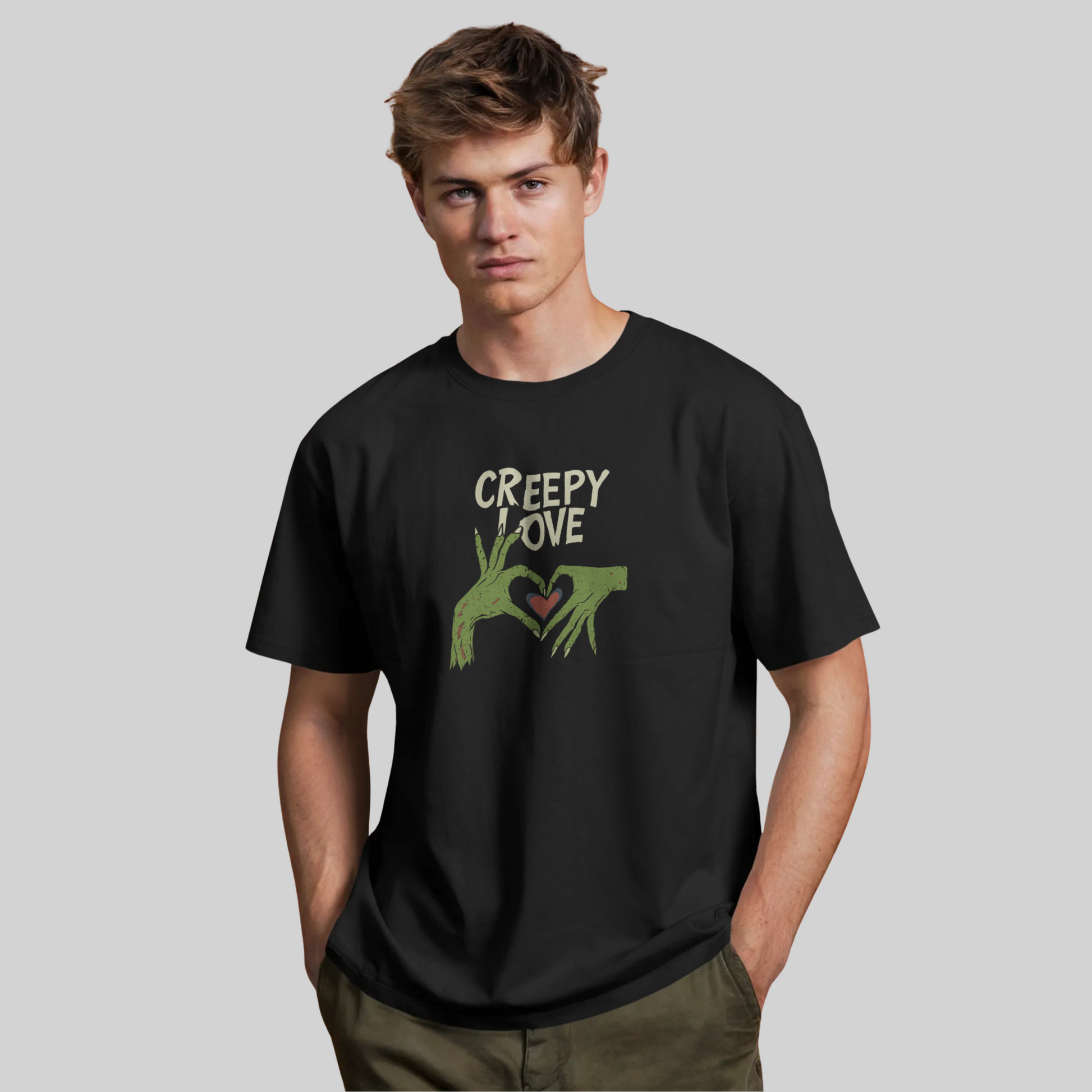 Creepy Love Half Sleeve T-Shirt