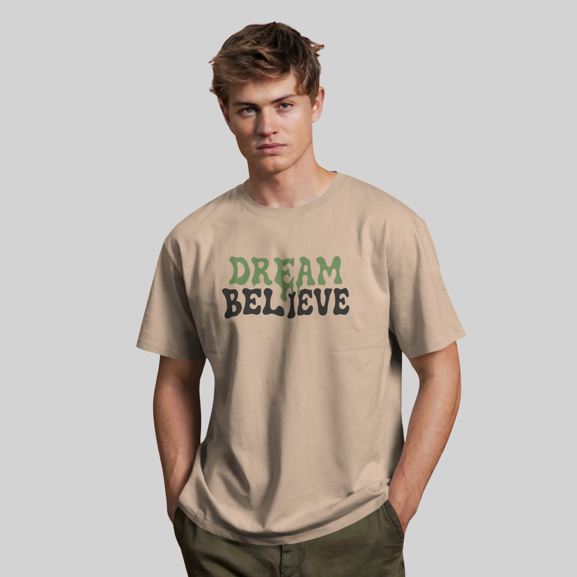 Dream Believe Half Sleeve T-Shirt