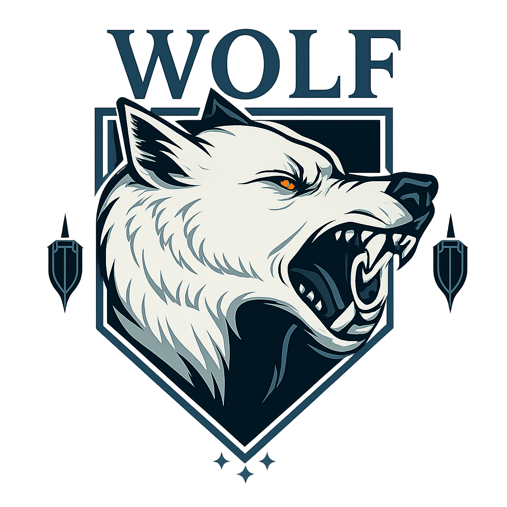 Wolf Half Sleeve T-Shirt